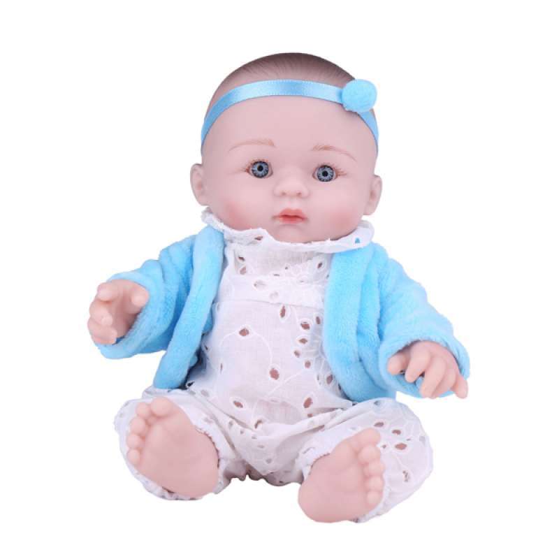 Jual Oem Realistic Soft Vinyl Baby Doll Reborn Doll Full Body Kids Appease Toy 10 Inch Online September 2020 Blibli Com