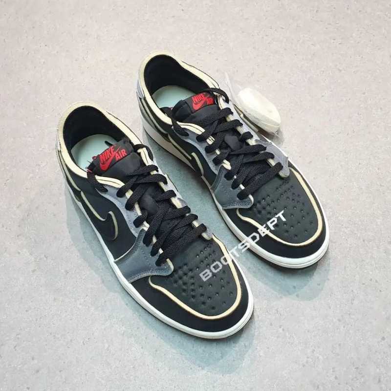 Air Jordan Low OG EX Black/Smoke Grey (100% Authentic)