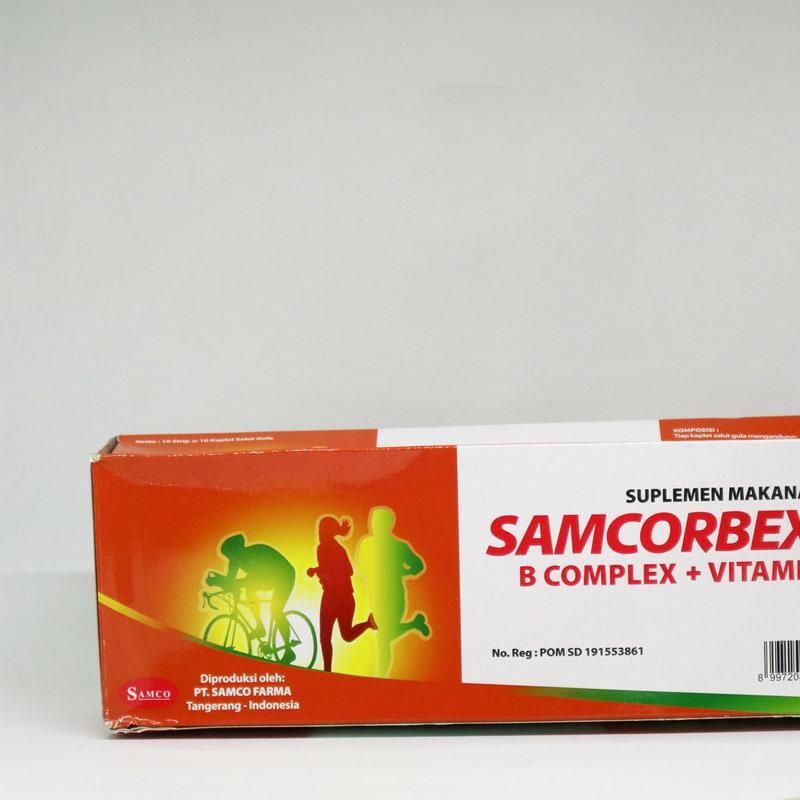 Jual Samco Farma Multivitamin Samcorbex B Plex Vitamin C 1 Box 100 Tablet Suplemen Makanan Terbaru Juli 2021 