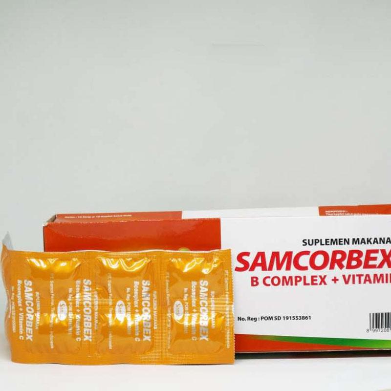 Jual Samco Farma Multivitamin Samcorbex B Plex Vitamin C 1 Box 100 Tablet Suplemen Makanan Terbaru Juli 2021 