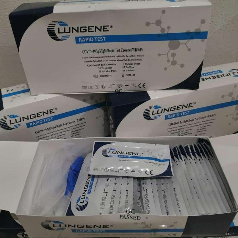 Jual Rapid Test Clungene Kit Igg Igm Rapid Kit 1box 25pcs Online Desember 2020 Blibli