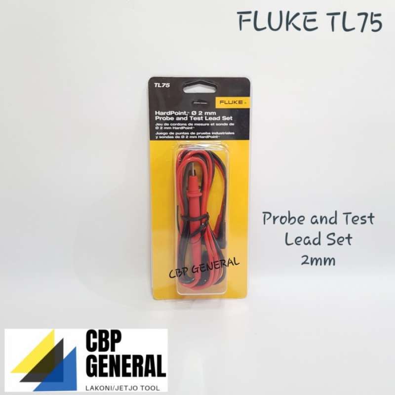 Fluke TL75 Hard Point™ Test Lead Set