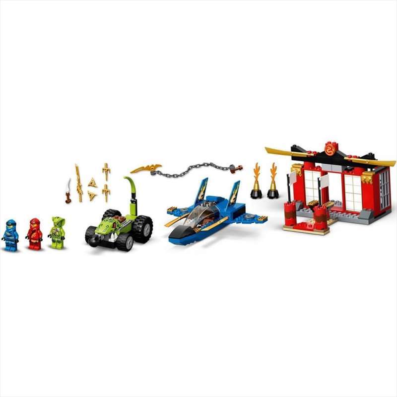 Promo LEGO Ninjago 71703 Storm Fighter Battle Mainan Blok Dan