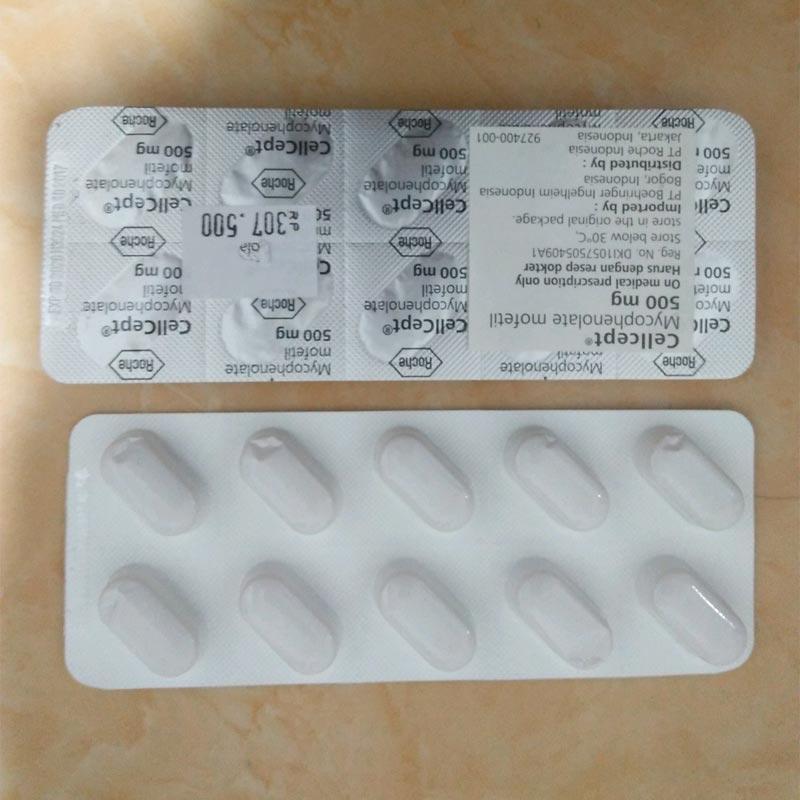 roche cellcept obat resep dokter 10 tablet strip