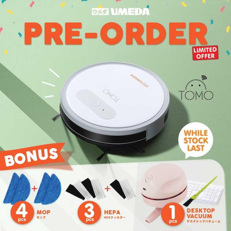 UMEDA Tomo Smart Robot Floor Vacuum 
