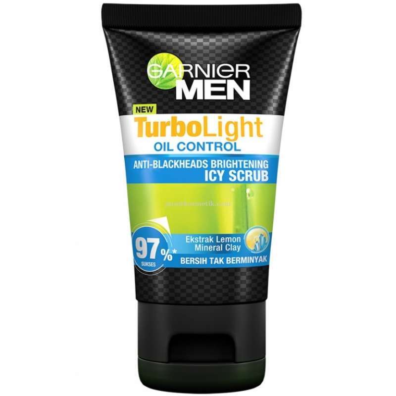 Jual Garnier Men Turbolight Oil Control Icy Scrub 100 Ml Online April 2021 Blibli