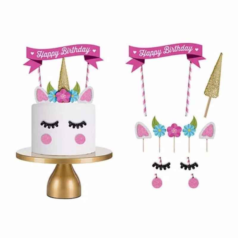 Jual Topper Cake Ulang Tahun Unicorn Hiasan Kue Ulang Tahun Unicorn Online Februari 2021 Blibli Bisa beli kue nyasaja.ysng mau ngrayain party ultah satu paket juga bisa pokoke ora ribet dekorasi plus hiburan plus di pandu acara sampe selesai. topper cake ulang tahun unicorn hiasan kue ulang tahun unicorn