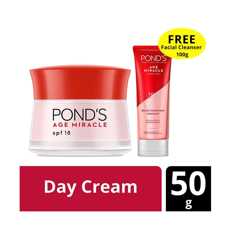 harga facial foam ponds age miracle