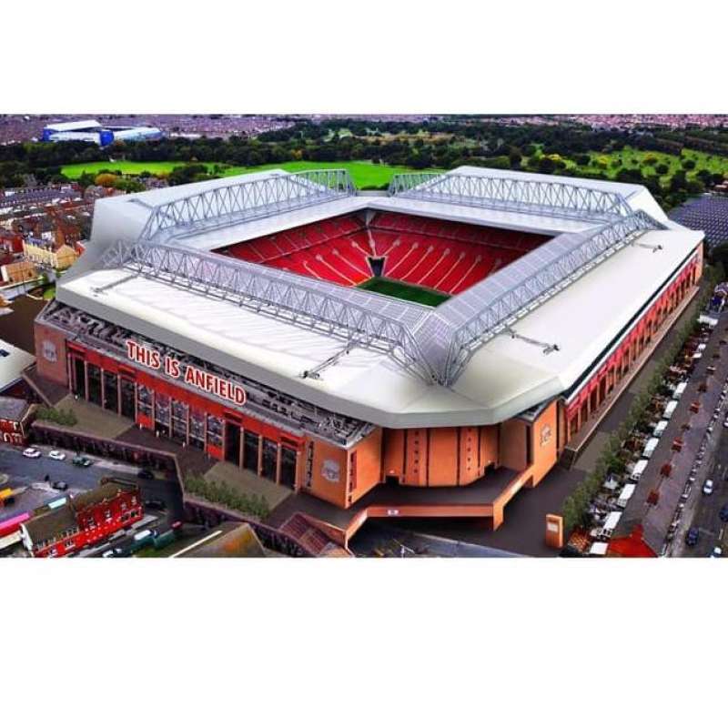 Jual Liverpool Stadium Anfield Miniatur Puzzle 3d Online November 2020 Blibli