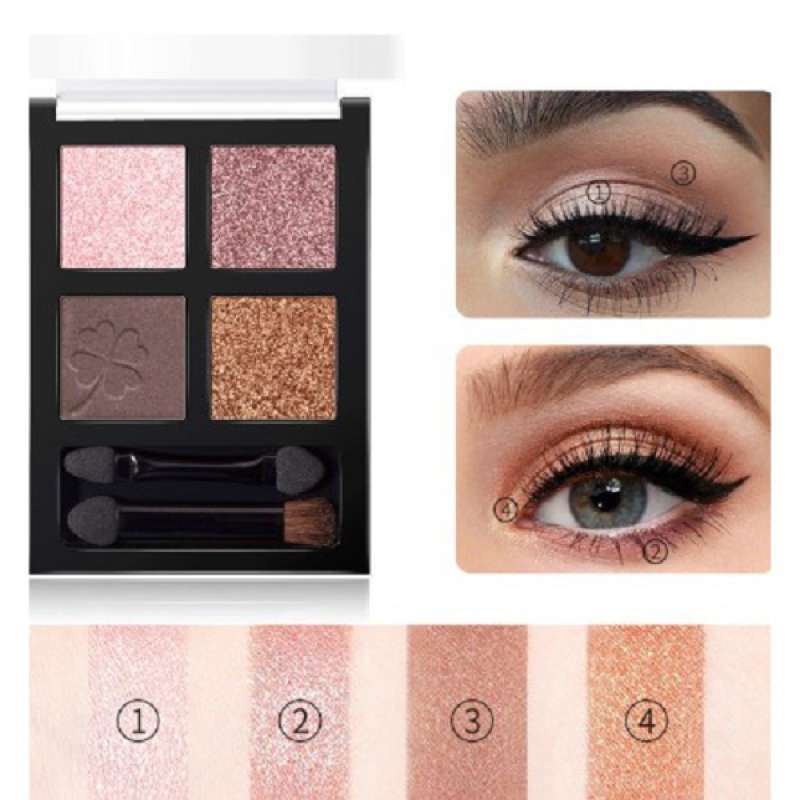 Jual Fa71 Focallure New 4 Colors Eyeshadow Palette Easy To Wear Eyes Makeup Online Desember 2020 Blibli