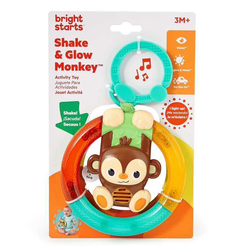 bright starts shake and glow monkey