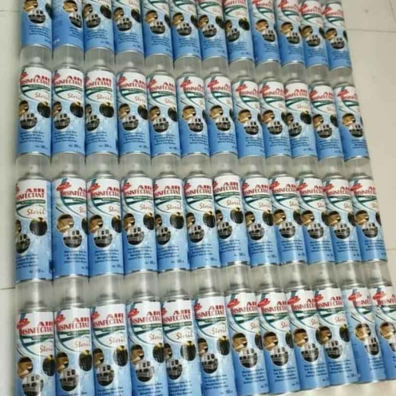 air disenfectant zone 50oml spray steril ruangan air disenfectan