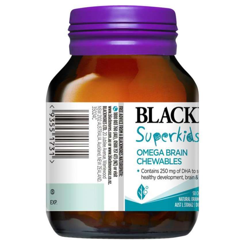 Promo Blackmores Superkids Omega Brain Kids Health Vitamin 50