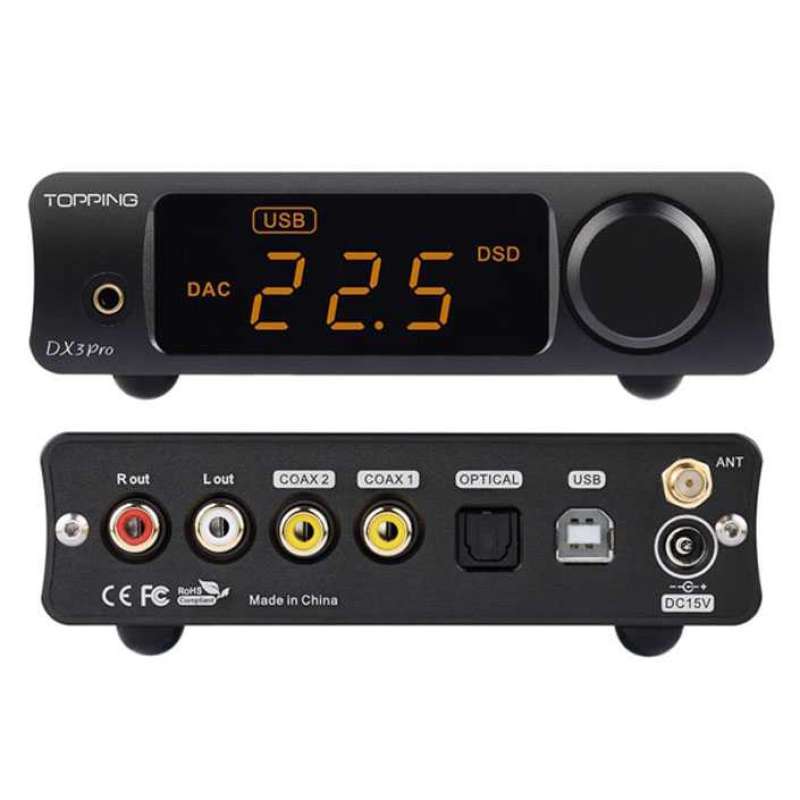Jual Topping Dx3 Pro Hifi Desktop Dac Headphone Amplifier Bluetooth 5 0 Online Februari 2021 Blibli