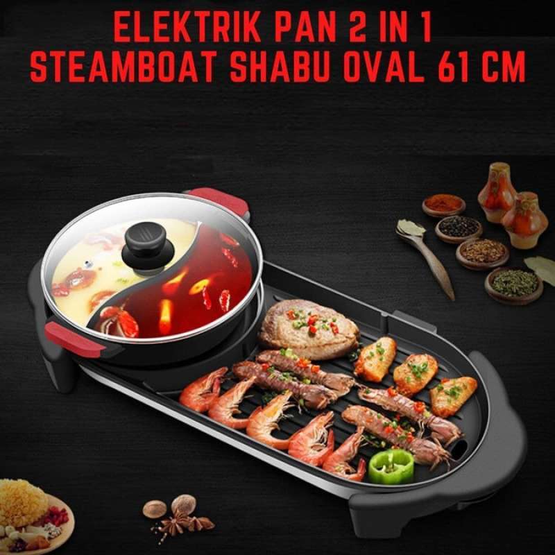 Pan Grill Steamboat And Grill Near Me IMP Mini Electric Hotpot