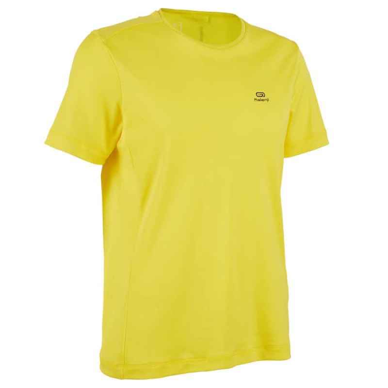 Jual Kalenji Kaos Lari Dryfit Pria Yellow Decathlon S Online Desember 2020 Blibli