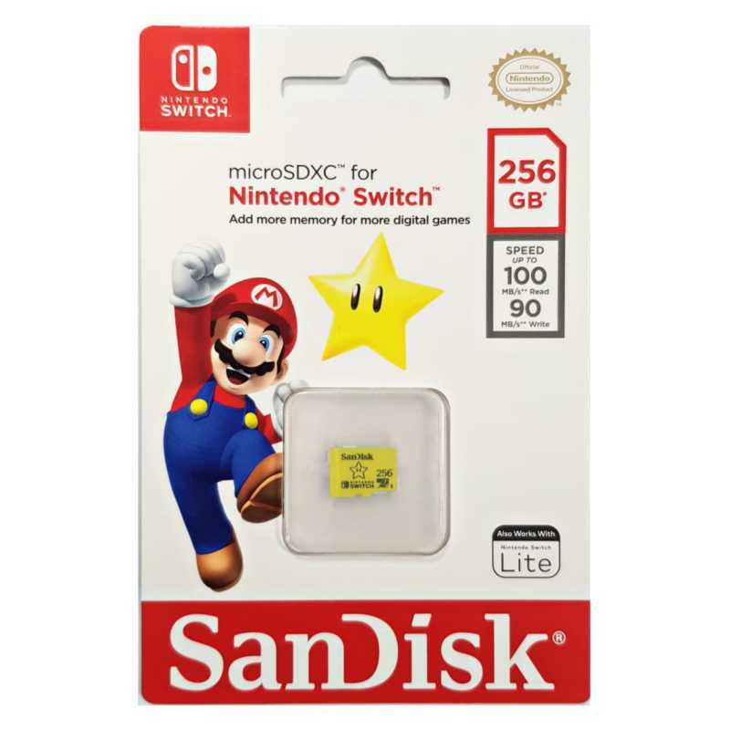 Jual Multi Game Memory Card Micro Sandisk 256gb Official For Nintendo Switch Online Desember 2020 Blibli