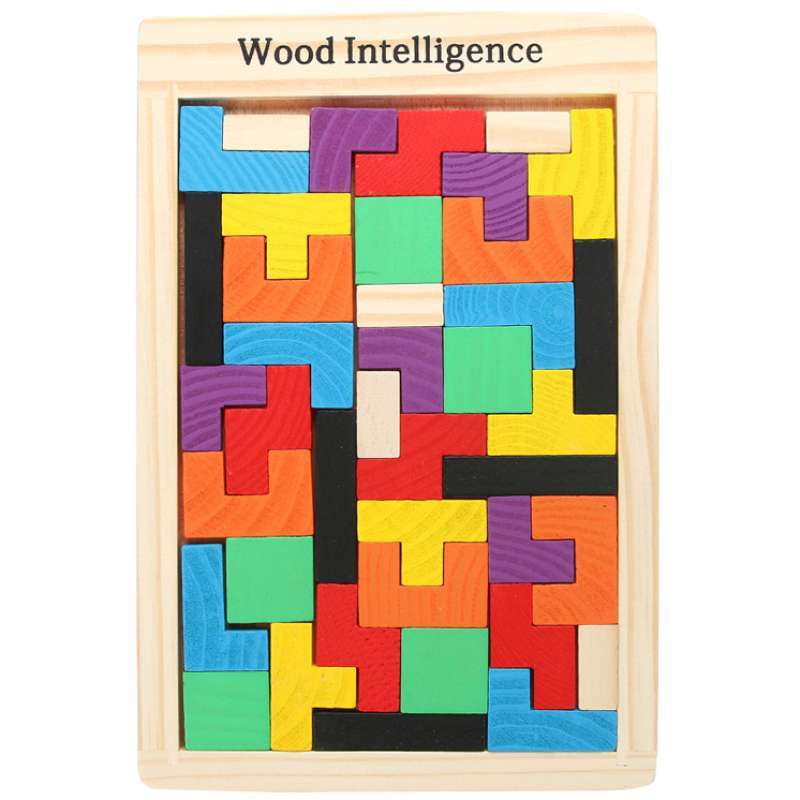 Jual Mainan Puzzle Tangram Tetris Multi Color Online Desember 2020 Blibli