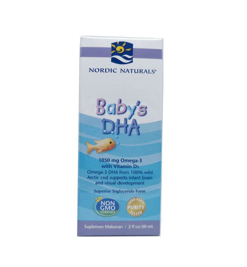 Jual Nordic Naturals Baby DHA, with Vitamin D3, 2oz (60 ml) di Seller  HouseHerbal - Kota Jakarta Utara, DKI Jakarta | Blibli