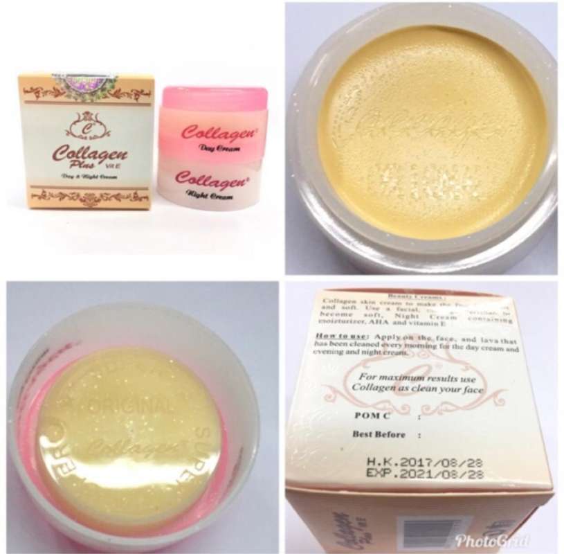 21++ Bedak collagen asli dan palsu info