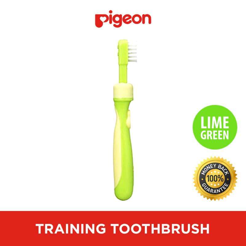 Jual Pigeon Sikat Gigi Tahap Training Toothbrush Lesson Lime