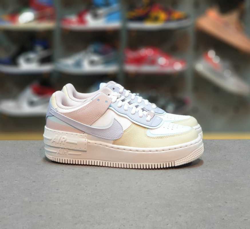 nike air force 1 womens white and blue