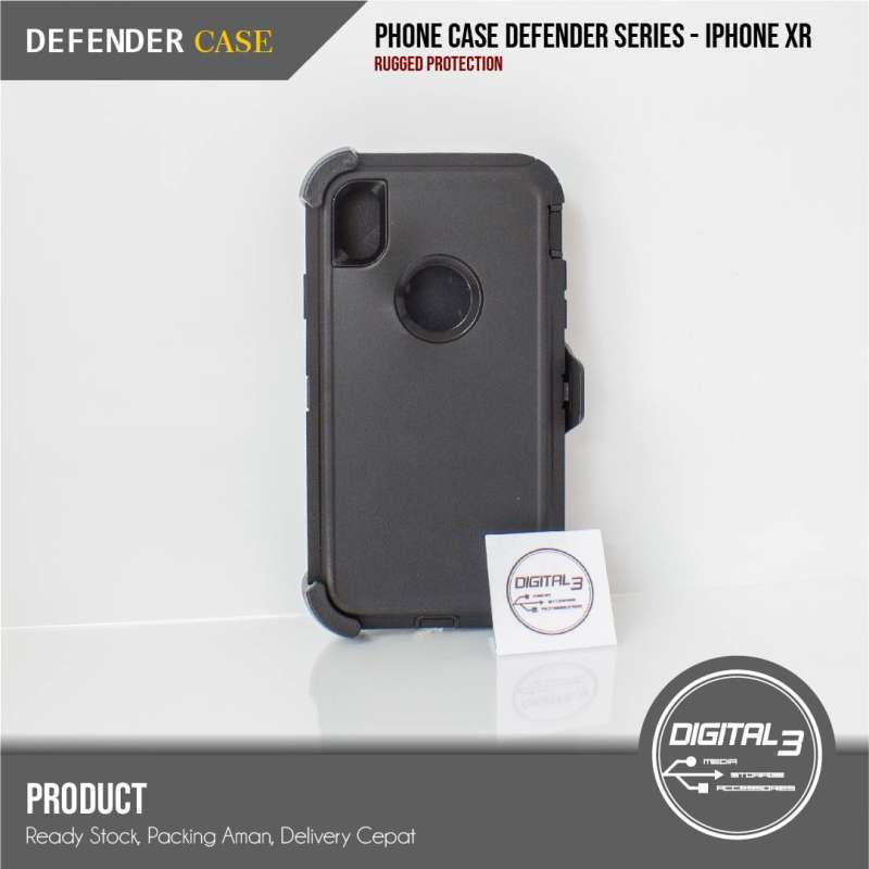 Jual Defender Hardcase For Iphone Xr 6 1 Hard Case Shockproof Casing Seperti Otterbox Terbaru Oktober 2021 Harga Murah Kualitas Terjamin Blibli