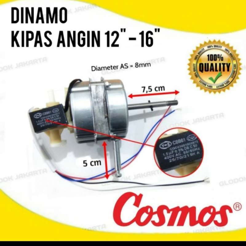 Jual Dinamo Kipas Angin Cosmos Kdk Miyako Dan Merk Lainnya 12 16 Inch Murah Mei 2021 Blibli