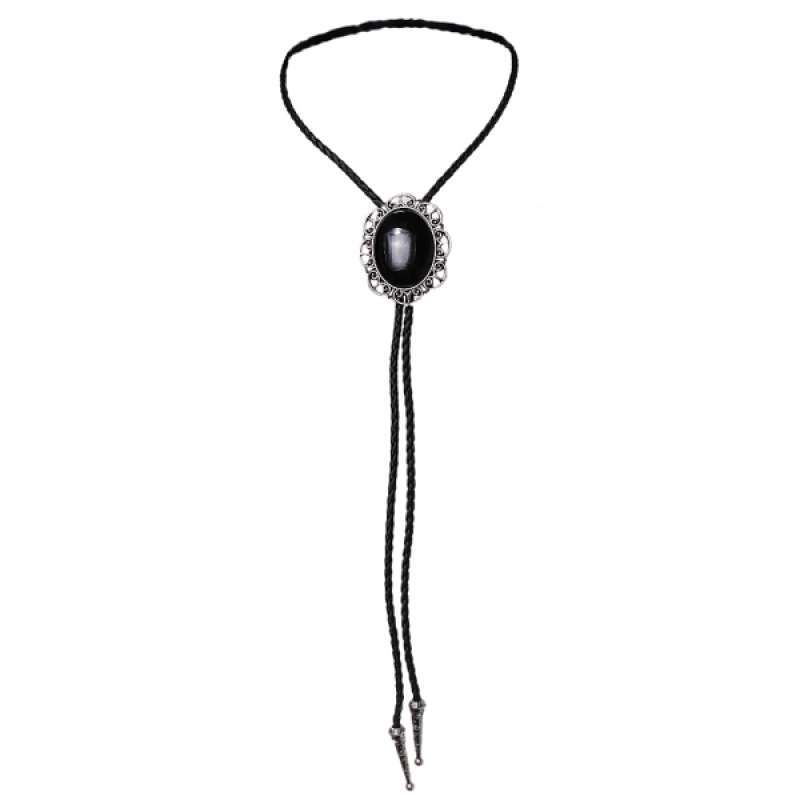 Retro Western Cowboy Bolo Tie Men Boho 