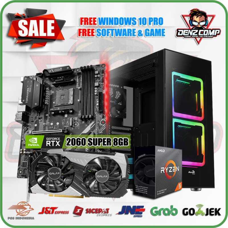ゲーミングPC フルセット　ryzen 5-3600 RTX2070 1080/1440p Gaming PC | AMD Ryzen 5 3600 | RTX 2070 Super