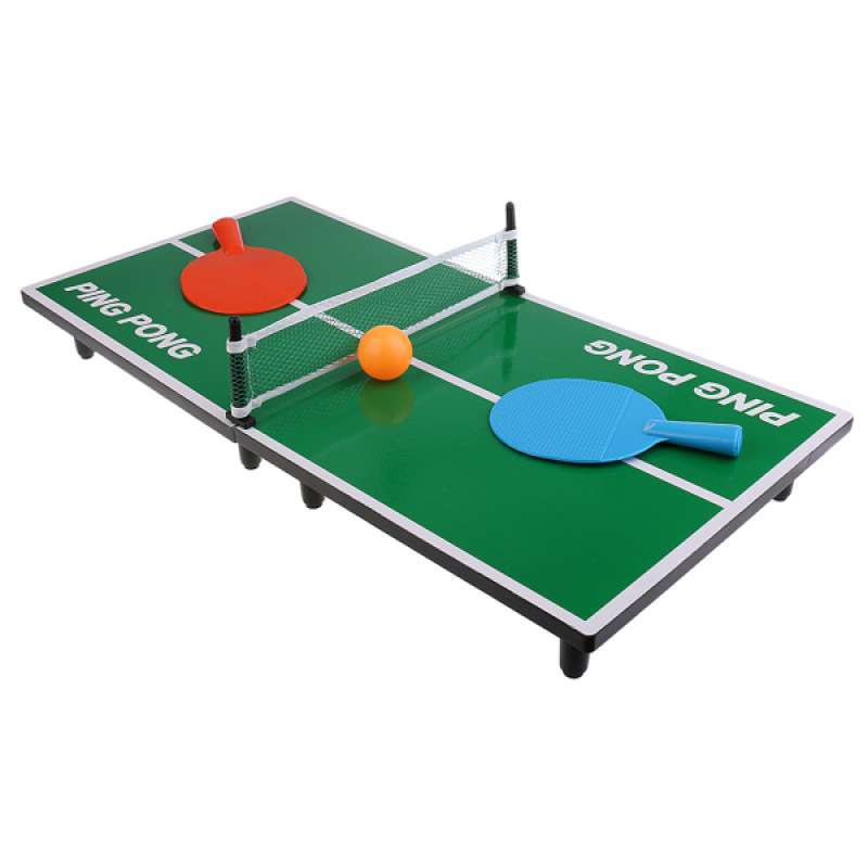 Jual 1 Set Mini Table Tennis Desktop Ping Pong Table For Kids Birthday Toys Gift Online September 2020 Blibli Com