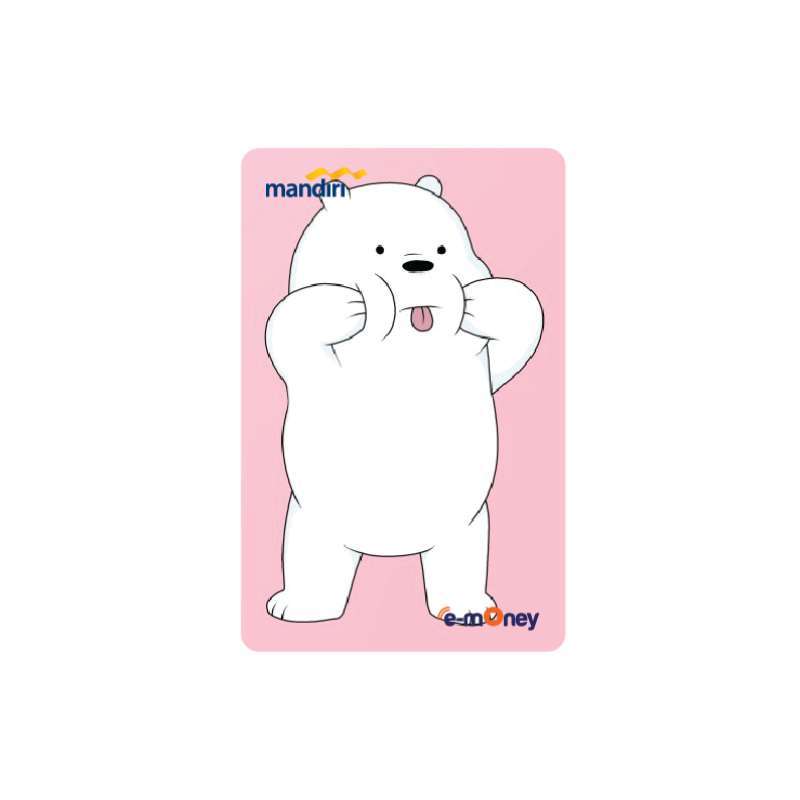 Jual Kartu Emoney Mandiri Ice Bear Gemes Kartun Anime Kartu Etoll E Toll E Money E Money Winlycollections 1 Sisi Saldo Nol Online Oktober 2020 Blibli Com