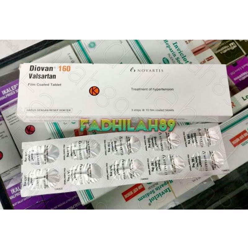 diovan 160 valsartan 160 mg box 30 tablet original obat hipertensi