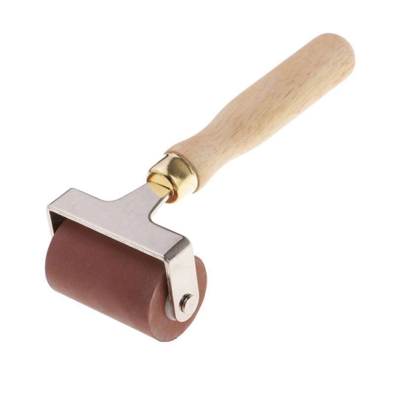 4 Inches Ideal for Printing Inking or Stamping Application USUNQE Pack of 2 Rubber Brayer 