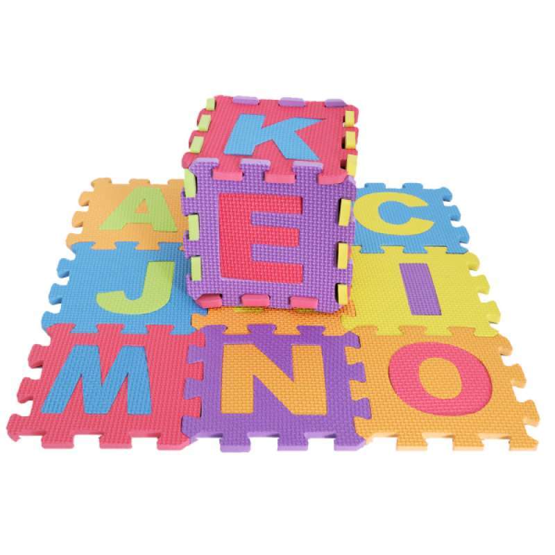 36PCS Baby Kids Room Alphabet Number Foam Crawl Playing Floor Mat Jigsaw Puzzle 