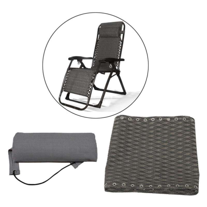 Jual 2x Mesh Head Cushion Pillow Replacement Cloth For Patio Recliner Chair Outdoor Online November 2020 Blibli Com