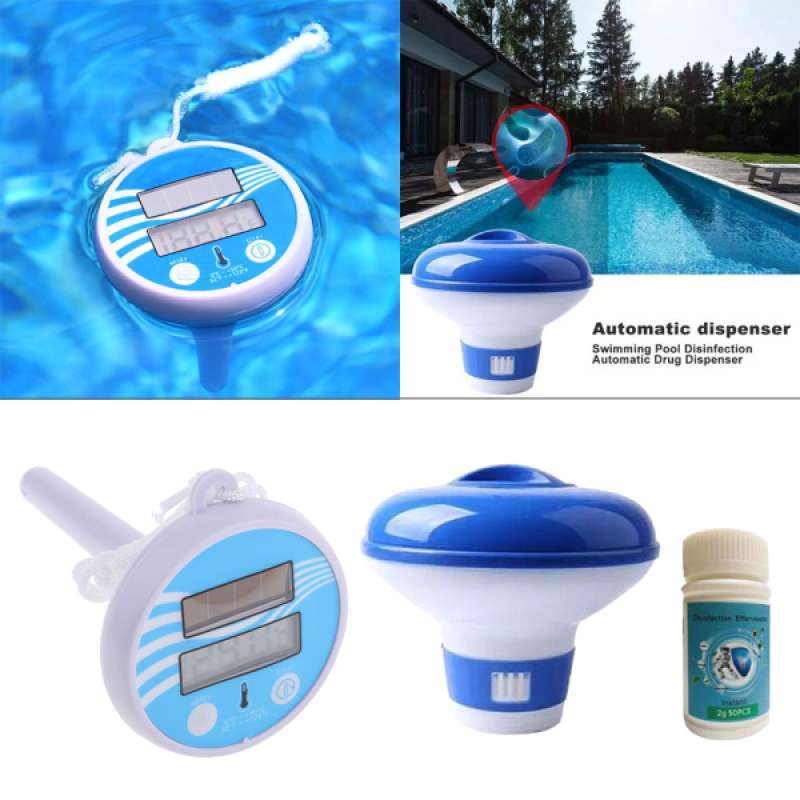 Promo Digital Pool Floating Thermometer 