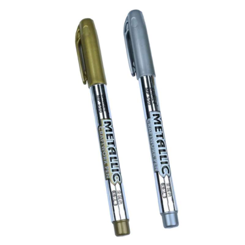 Jual Oem Painting Wax Seal Pen Stamp Marker Wedding Ornament Gold Silver 2 Pcs Online September 2020 Blibli Com