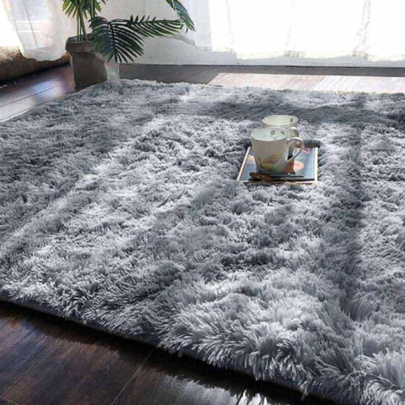 Jual Modern Shag Area Fluffy Rugs Anti Skid Shaggy Area Rug Bedroom Carpet Floor Mat Online Oktober 2020 Blibli Com