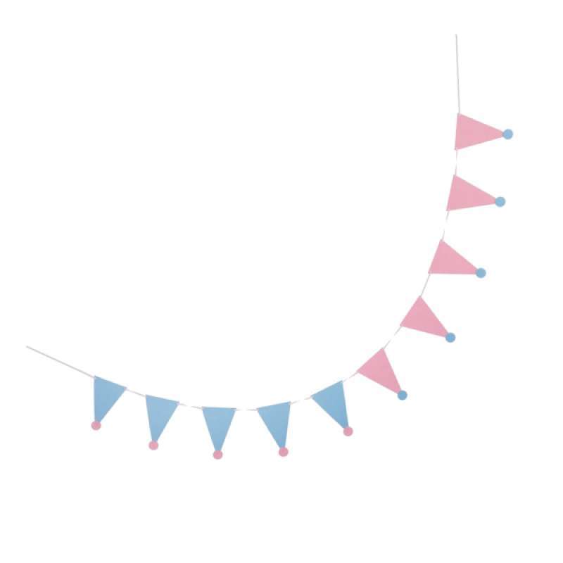 Promo Birthday Hat Shape Felt Bunting 