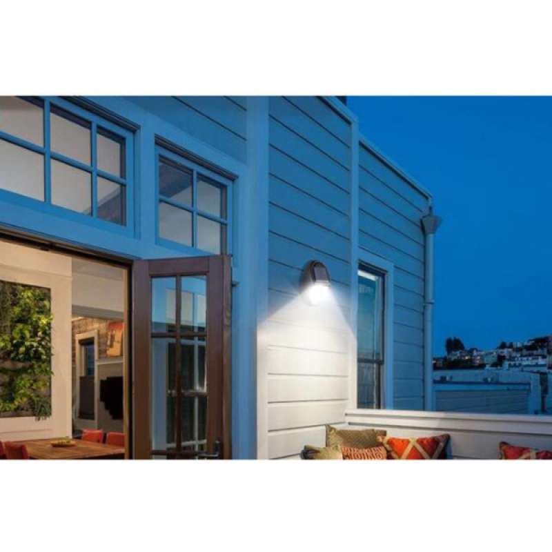 Jual Solar Wall Lamp Outdoor Led Garden Night Light For Patio Backyard Park Yard Online November 2020 Blibli Com