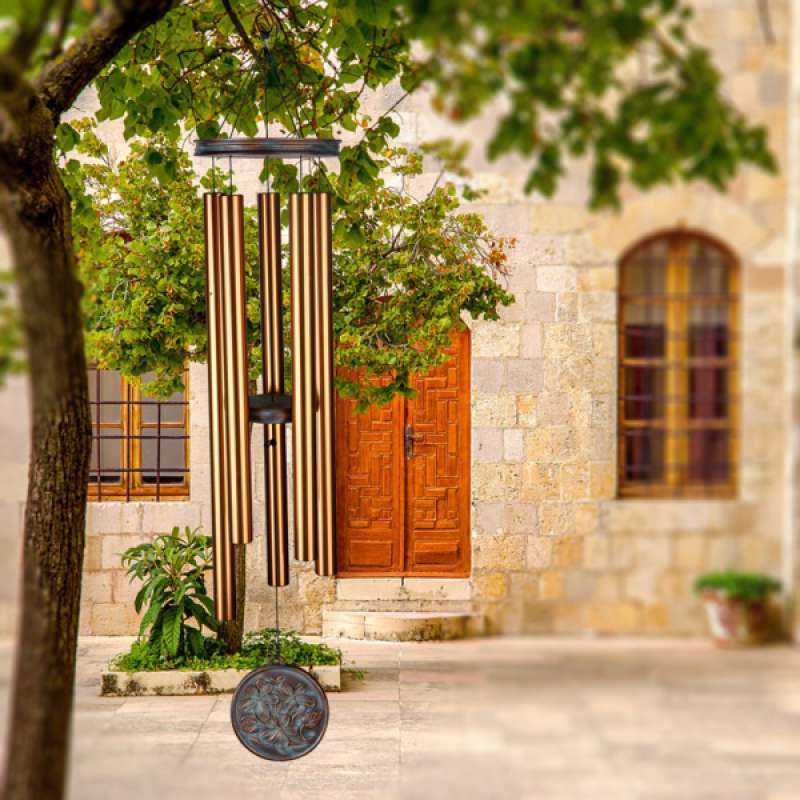 Jual Large Metal Wind Chimes Outdoor 46garden Windchimes W 5 Tube For Patio Home Online November 2020 Blibli Com