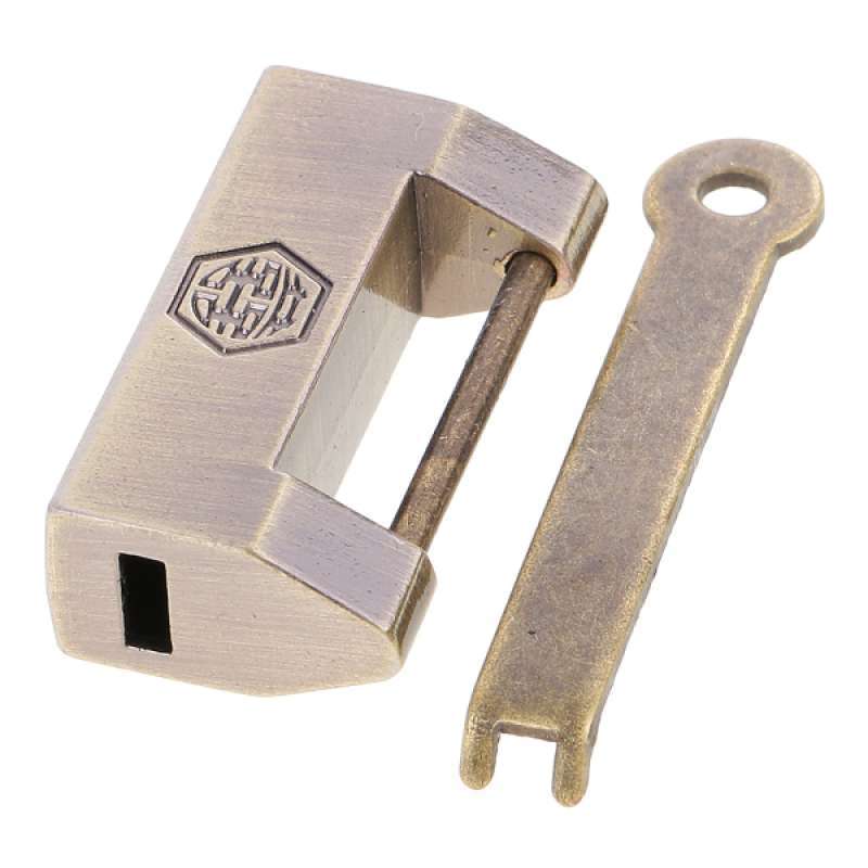 Jual Archaize Padlock Safe Anti Theft Lock Antique Security Lock For Home Decor Online September 2020 Blibli Com