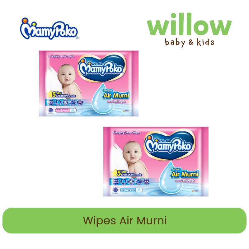 Jual Tissue Basah Bayi Mamypoko Wipes Air Murni Fragnance Di