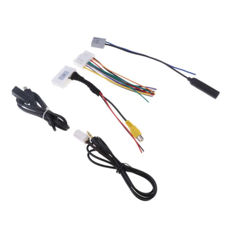 Jual Car Stereo Radio Wiring Harness Usb Rear Antenna Cable Kit For Teana Qashqai Online April 2021 Blibli