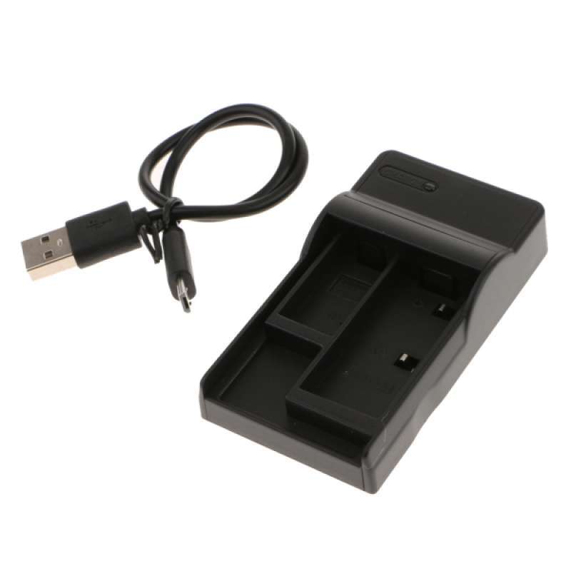 blh 1 battery charger for canon e m1 mark ii with usb charging cable
