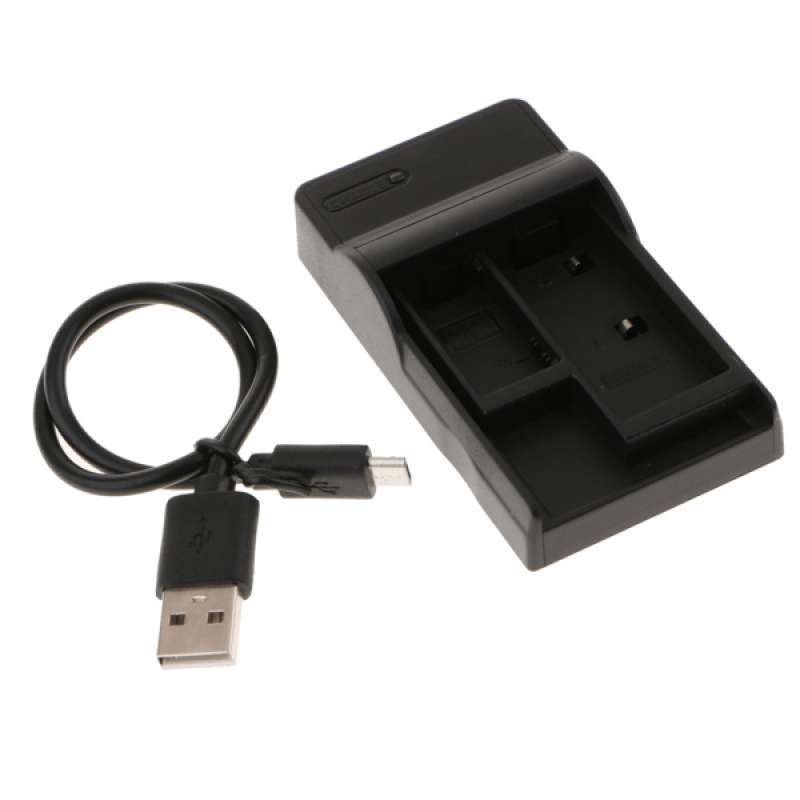 blh 1 battery charger for canon e m1 mark ii with usb charging cable