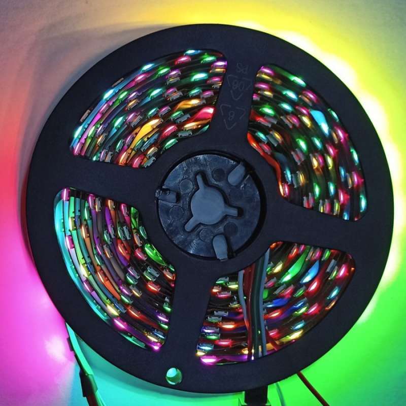 rgb smart led strip ws2812b ws2812 ws2811 non waterproof per 1 roll