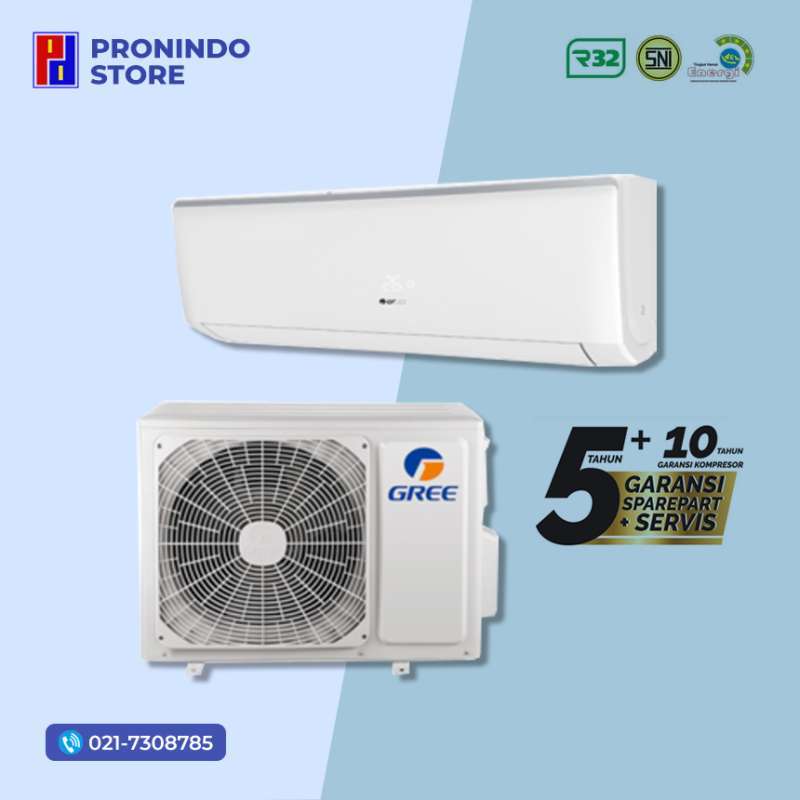 Jual Gree Ac Standard 1 5pk Putih Gwc 12moo3 Putih Unit Indoor Outdoor Murah Mei 2021 