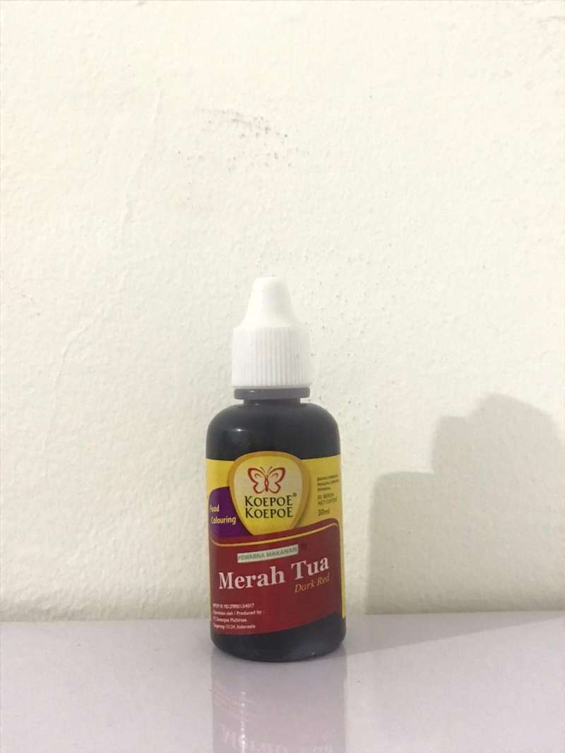 Jual Koepoe Koepoe Pewarna Makanan Merah Tua 30 Ml Di Seller Ryumart Kota Tangerang Selatan Banten Blibli